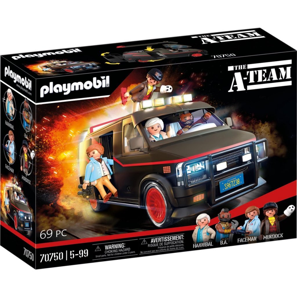 Playmobil 70750 Autobus tímu A