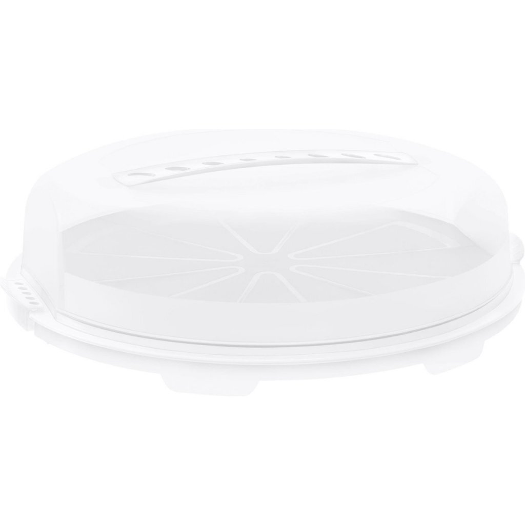 Rotho krabička na čerstvé koláče 35,5 cm biela/priehľadná
