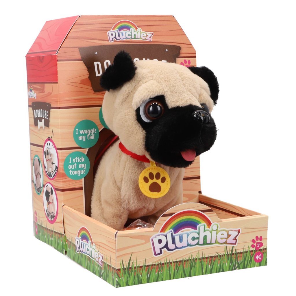 Plyšový štekajúci francúzsky buldoček Frankie