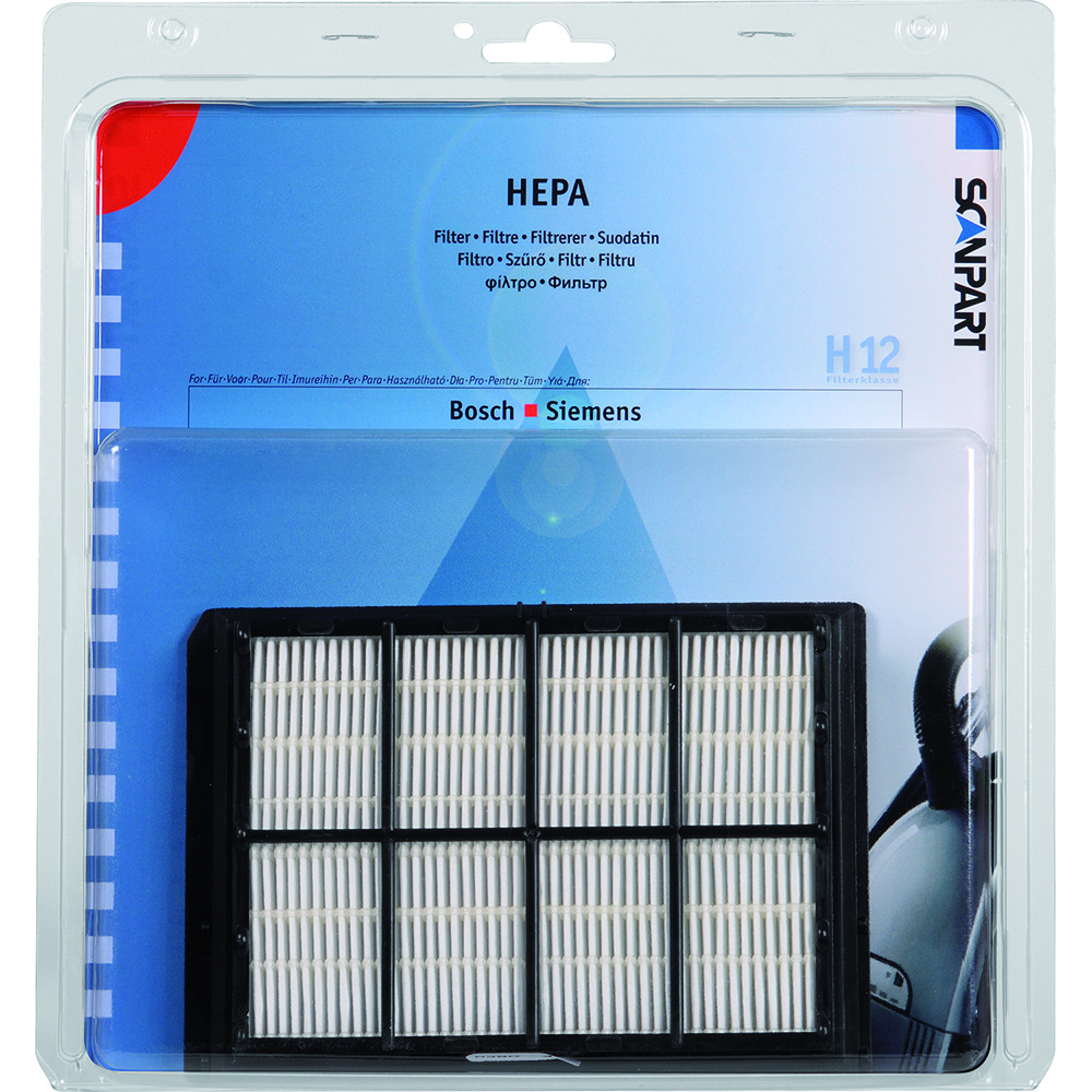 Alternatívny HEPA filter pre aktívny vysávač Scanpart F297 od Bosch/Siemens