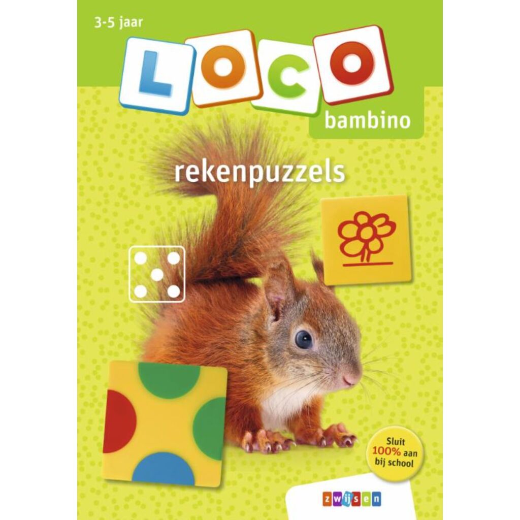 Zwijsen Loco Cvičebnica Bambino matematické hádanky