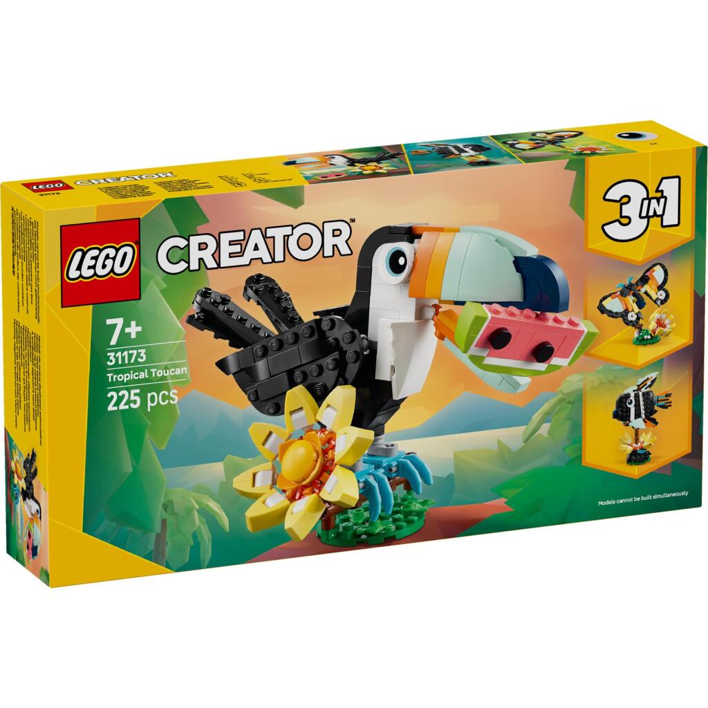 Lego Creator 31173 3 v 1 Divoké zvieratá Tropický tukan
