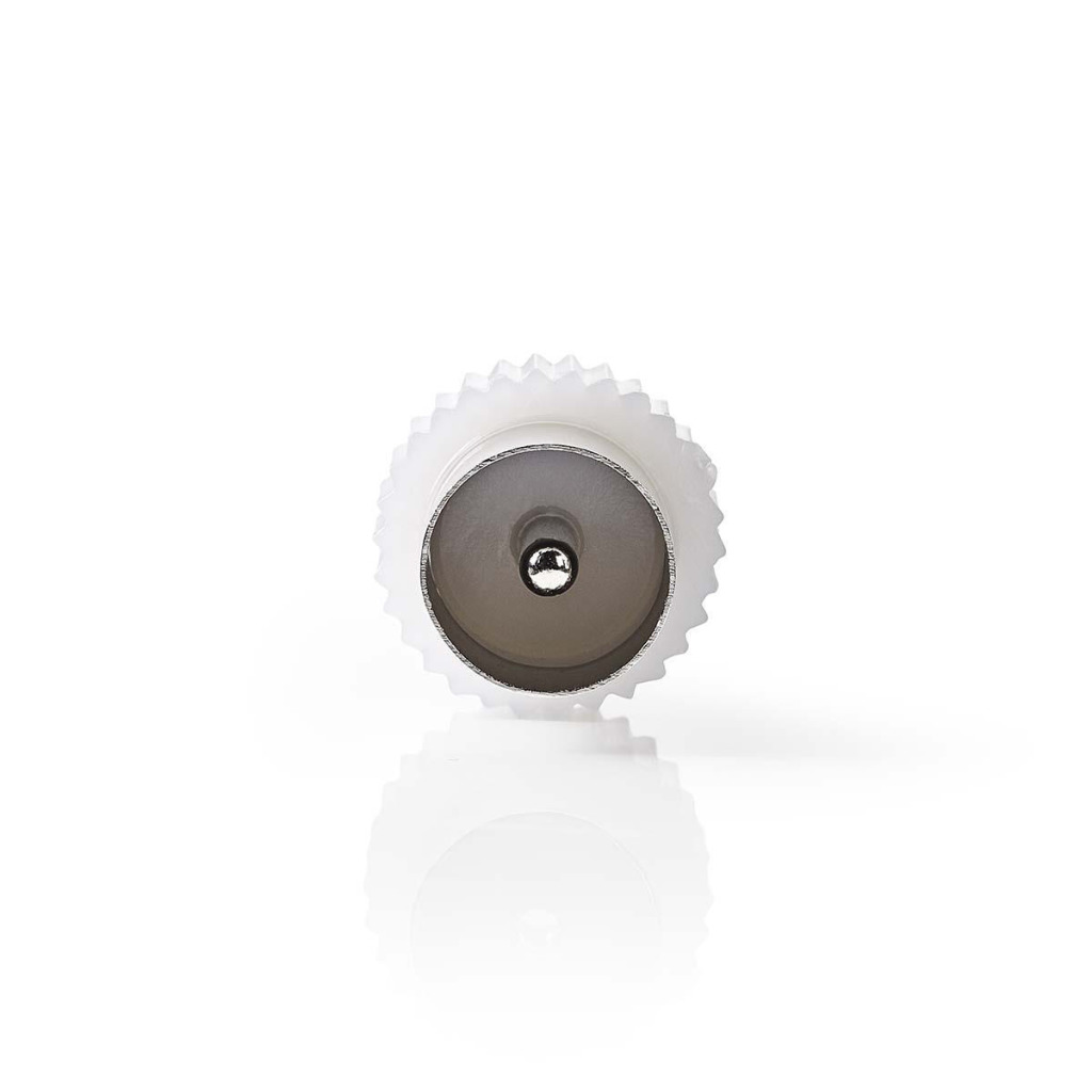 Nedis CSGP40940WT Koaxiálny adaptér Iec (koaxiálny) samec - Iec (koaxiálny) samec biely