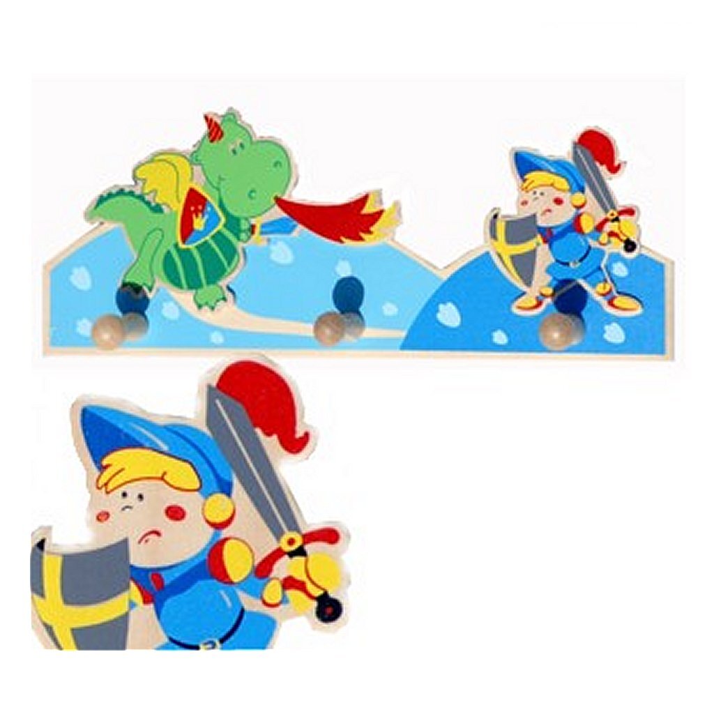 Drevený vešiak na kabáty Simply for Kids Knight