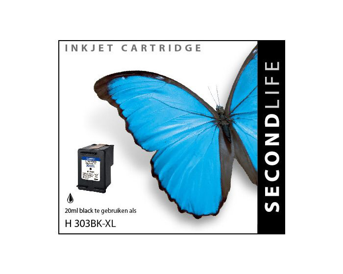 Kazeta Kangaro SL-11111501 Secondlife HP 303 XL čierna