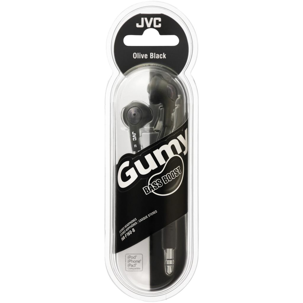 JVC In-ear Ha-f160 čierne
