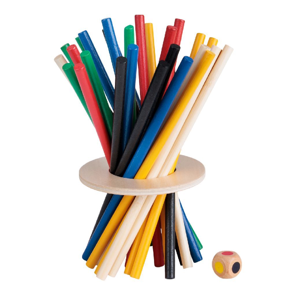 Klaunské hry Vertikálne drevené Mikado