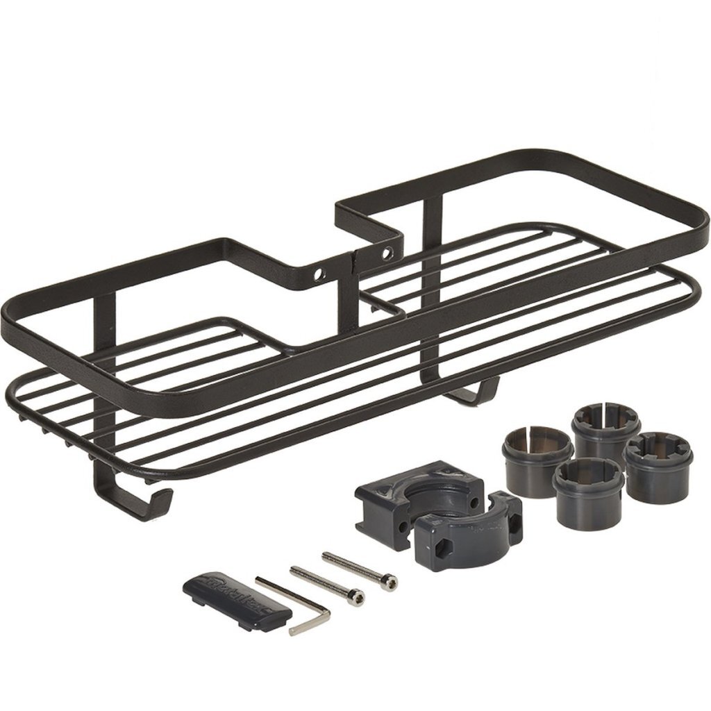 Sprchový stojan Metaltex 29x11x9 cm matný čierny