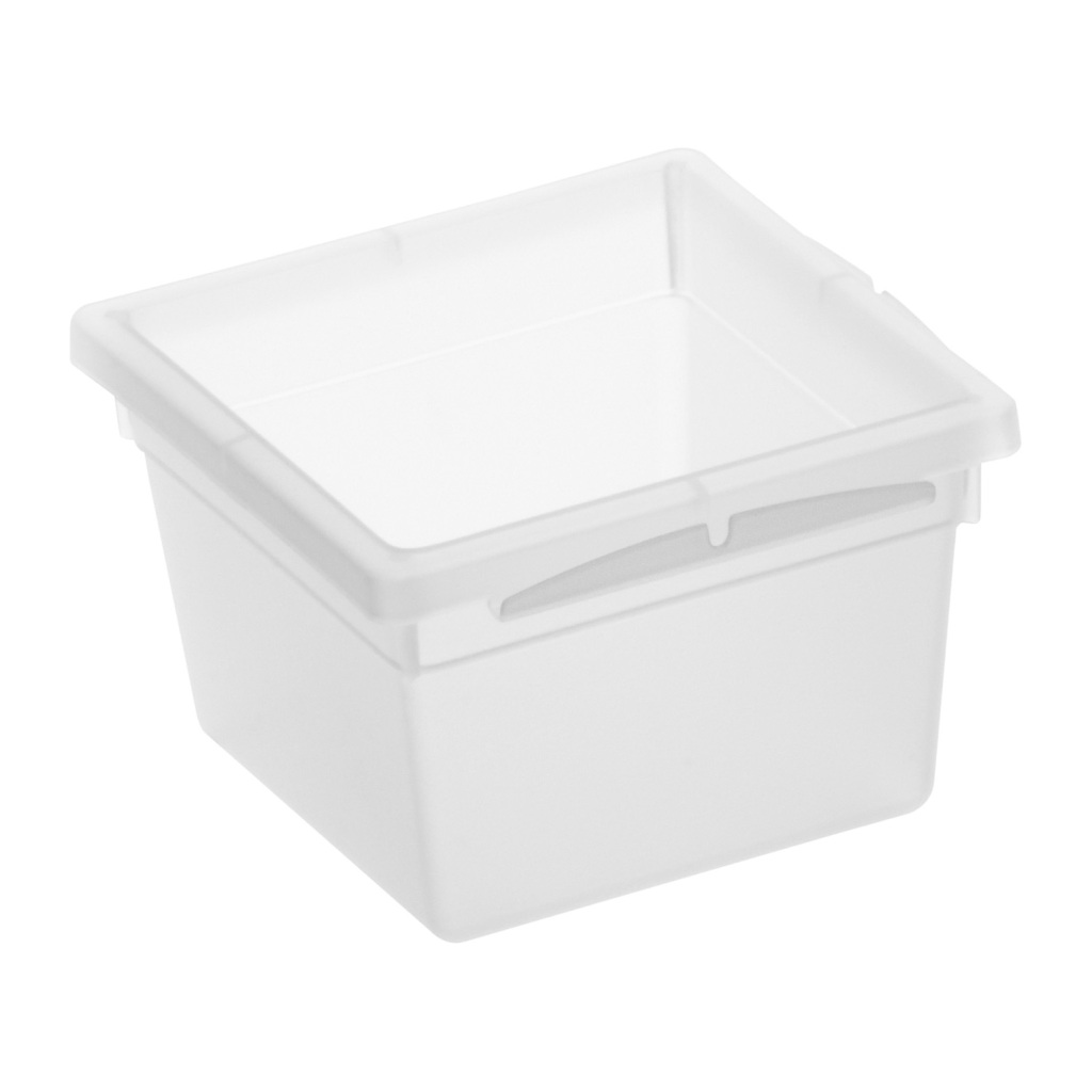 Zásuvkový podnos Rotho 8x8 cm priehľadný