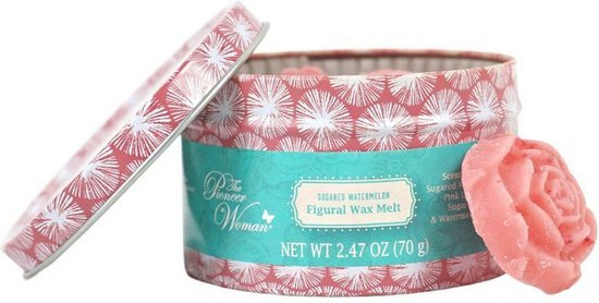 Vonné taveniny Cukrovaný melón 10 kusov vo vintage plechovej dóze