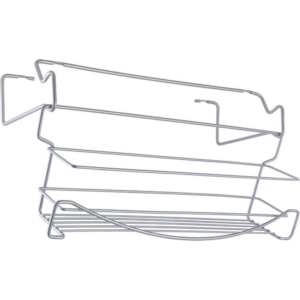 Skladací stojan na koreniny Metaltex 40x28x33 cm strieborný