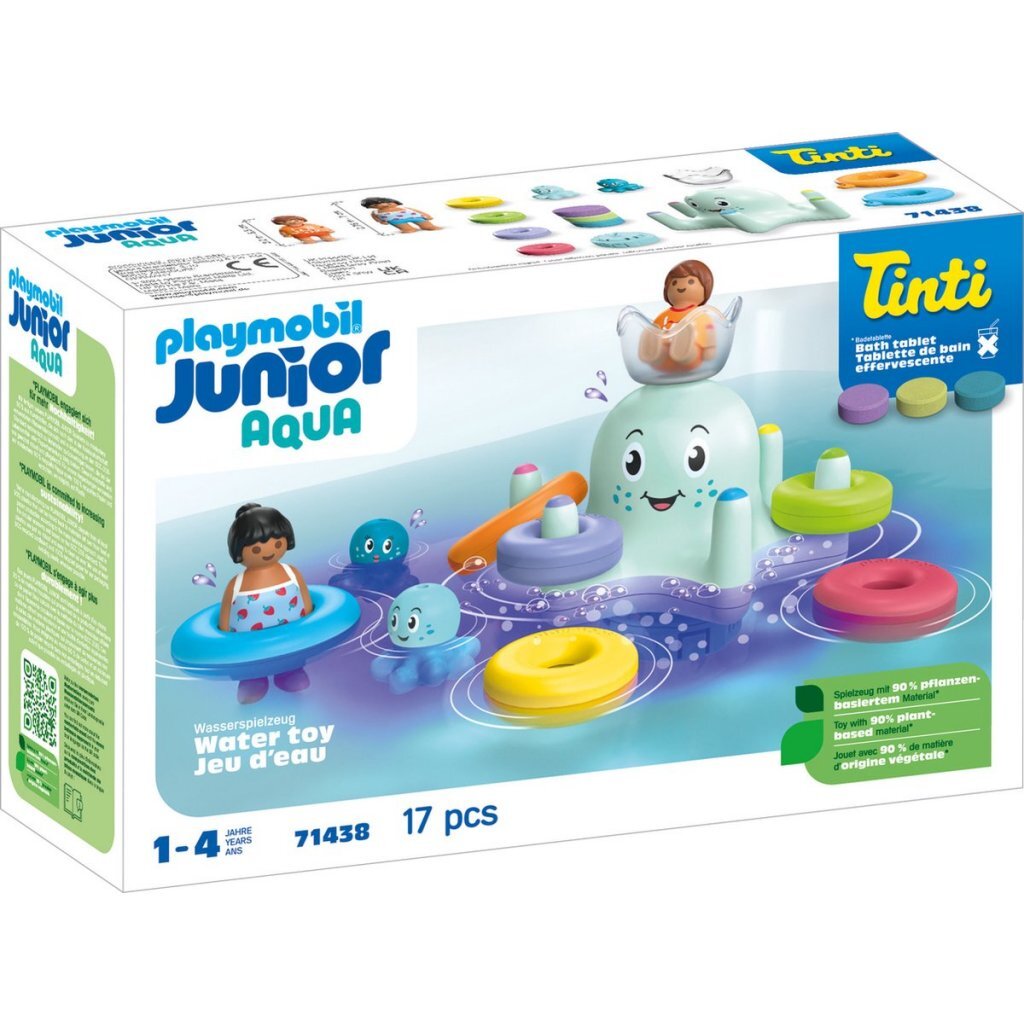 Playmobil 71438 Junior a Tinti Farebný Kraken