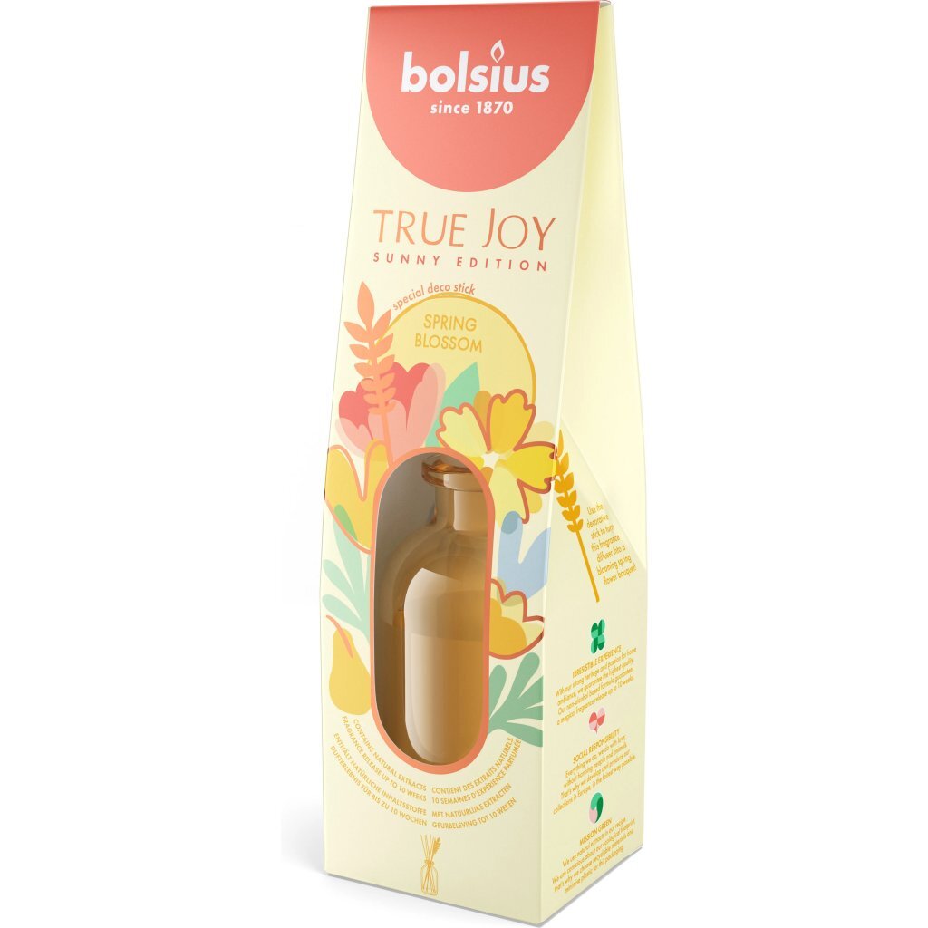 Vonné tyčinky Bolsius True Joy Spring Blossom 80 ml