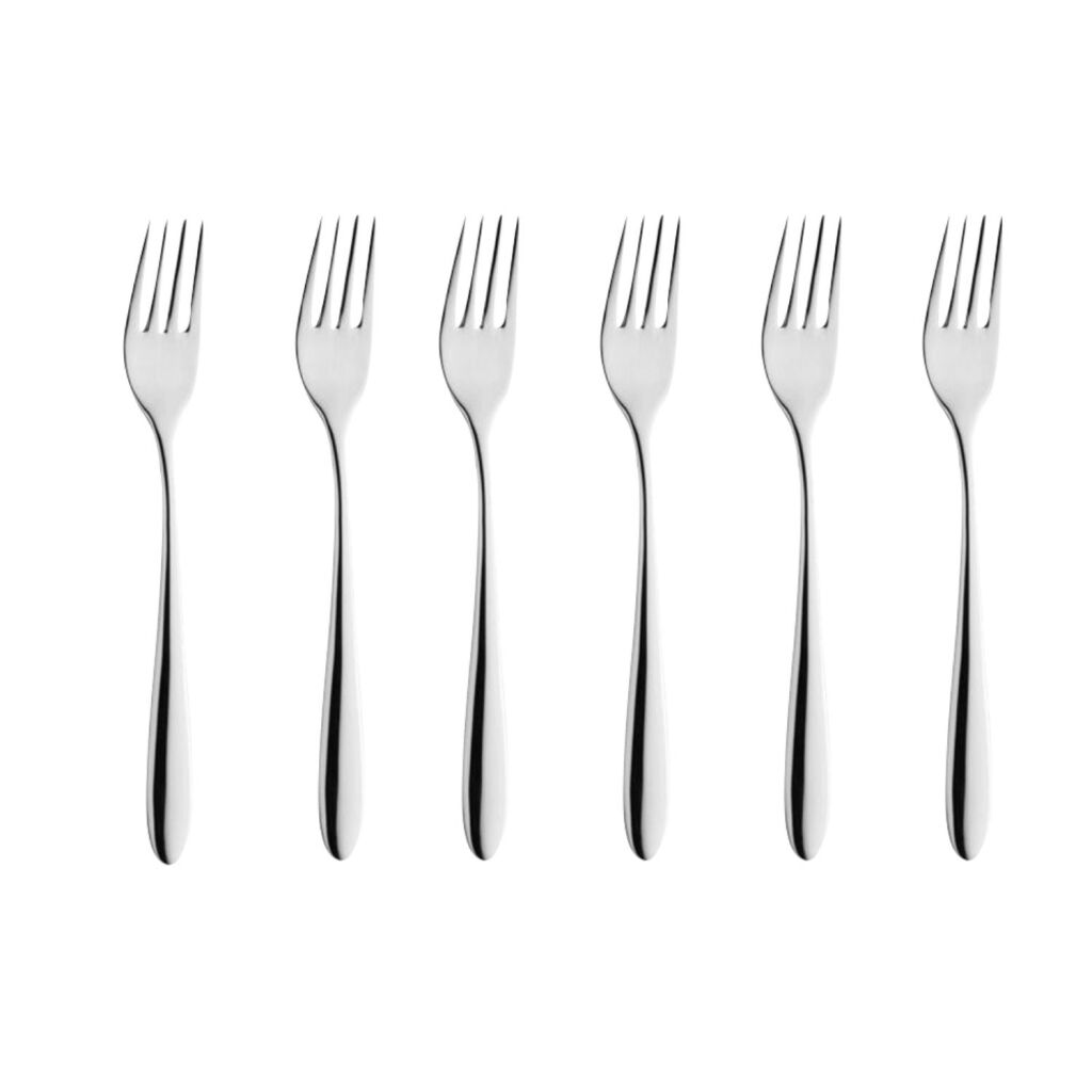 Vynikajúce pečivé vidličky Houseware, 6 kusov, nehrdzavejúca oceľ