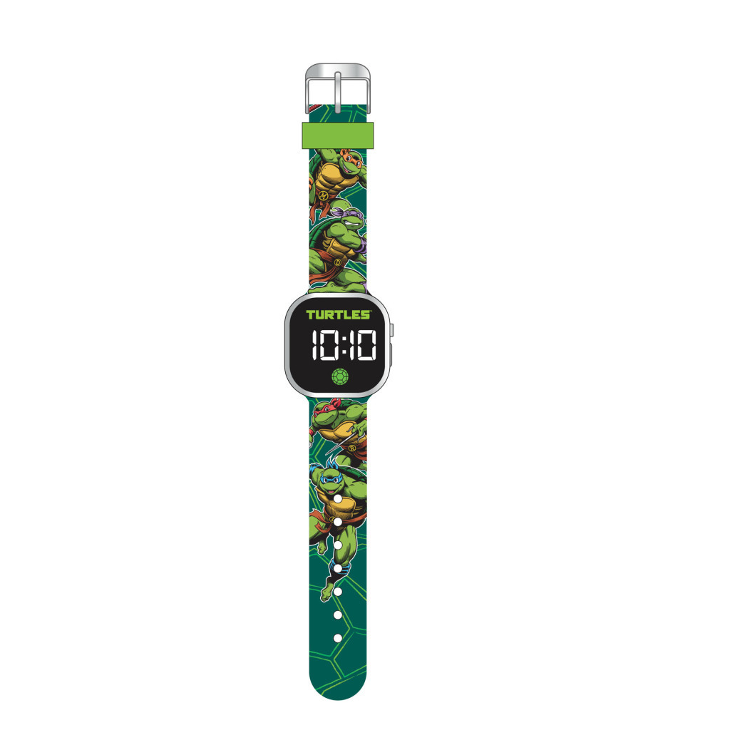 Hodinky Accutime LED Turtle Ninja Green