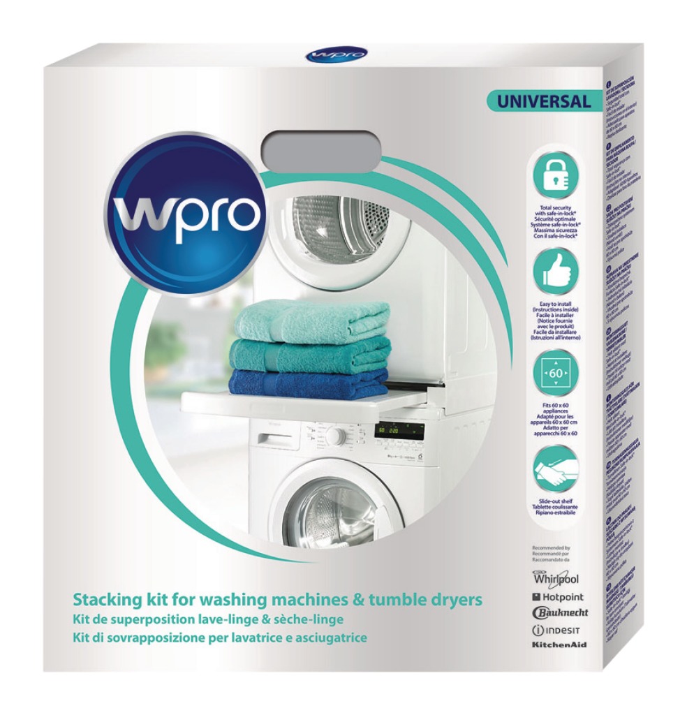 Whirlpool 484000008436 Stohovacia súprava Práčka/Sušička bielizne 60 cm