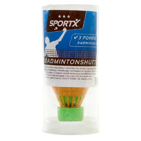 Badmintonové košíky SportX Power, 3 kusy