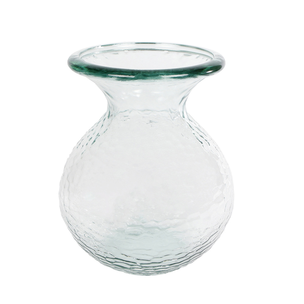Váza Paradise S, číre sklo, 15x15x18,5 cm