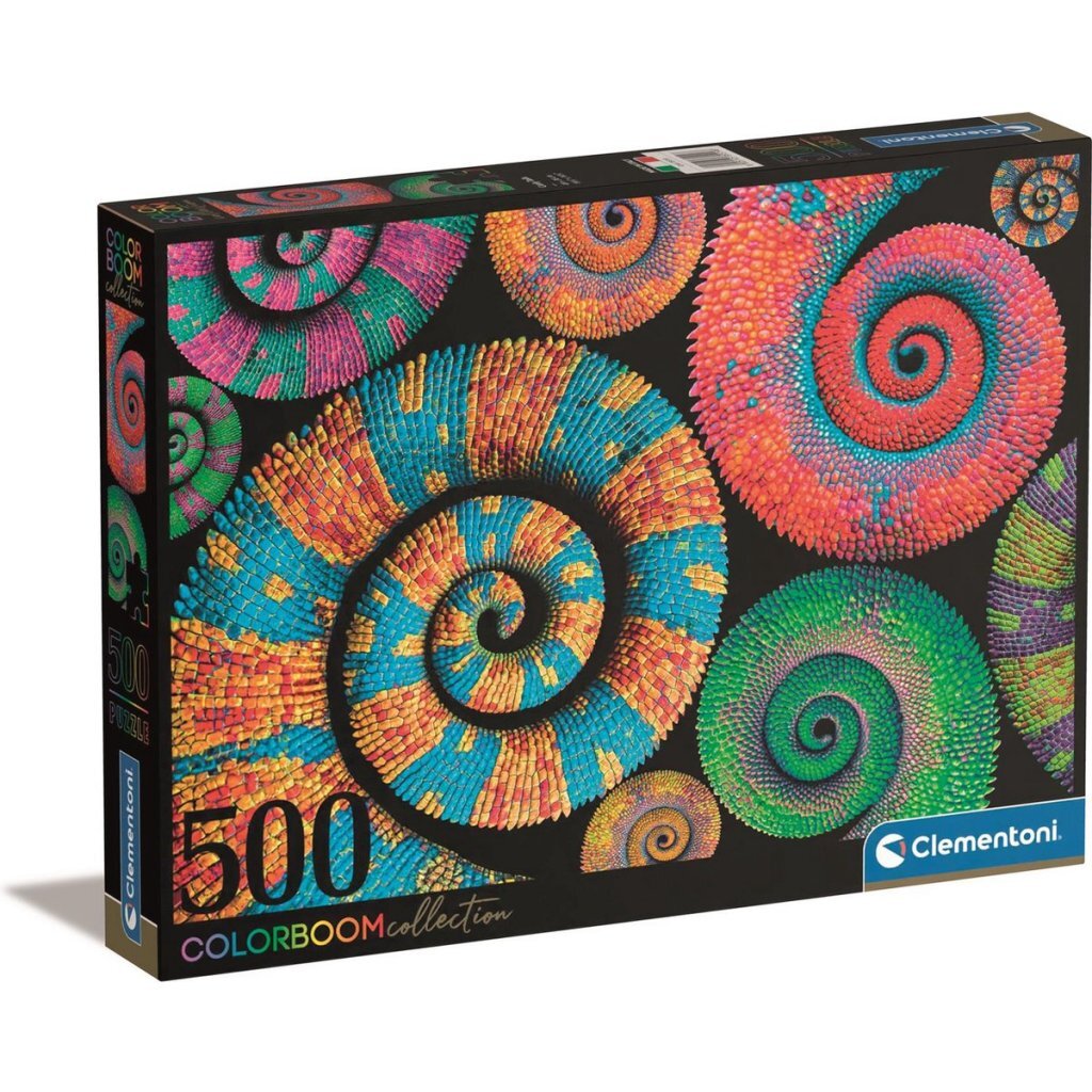Clementoni Colorboom Collection Puzzle kučeravé 500 dielikov