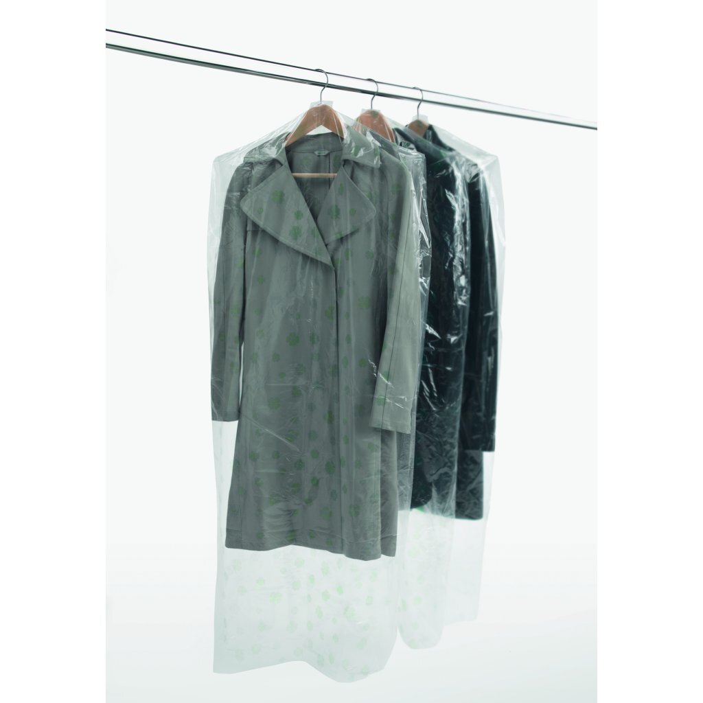 Metaltex tašky na odevy 65x140 cm 3 kusy priehľadné