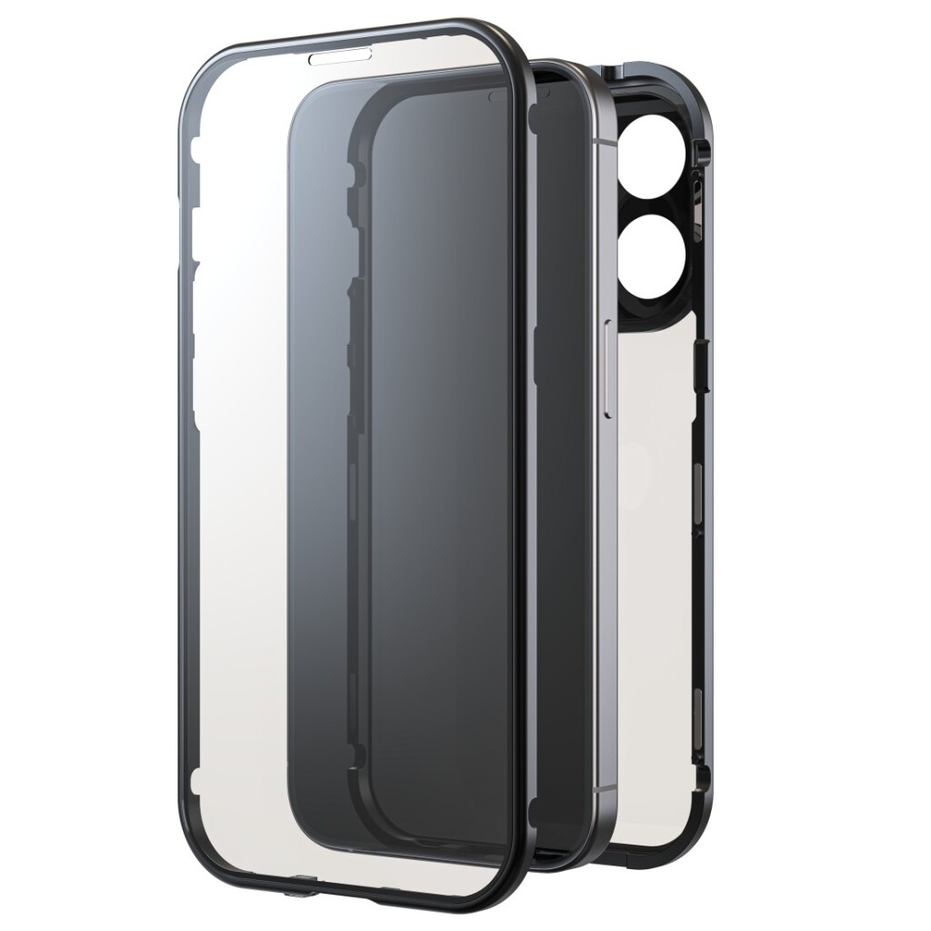Kryt Black Rock 360 Glass Cover pre Apple iPhone 15 Pro čierny