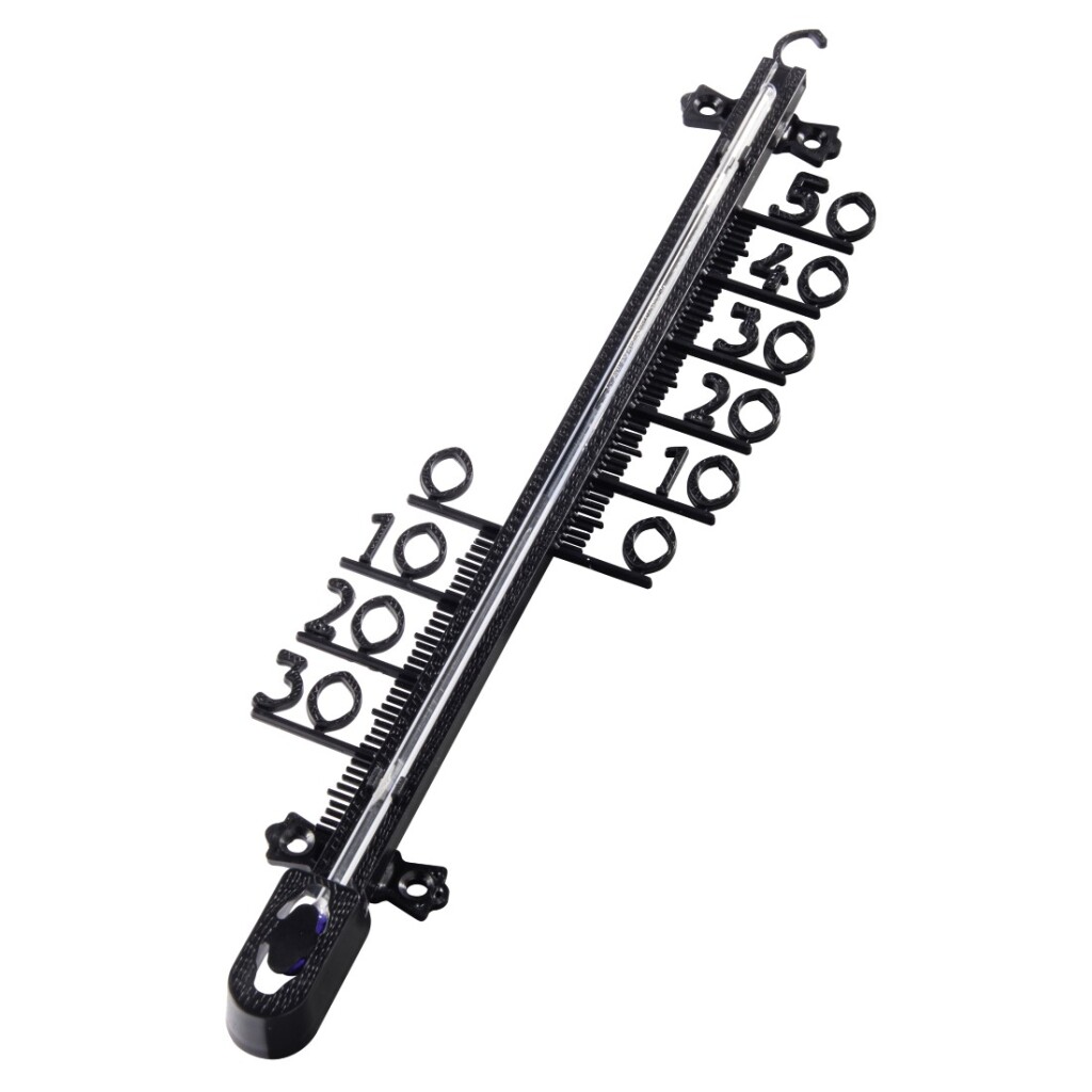 Hama vnútorný/vonkajší teplomer stromová štruktúra 26 cm analógový