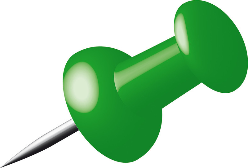 Alco AL-662-18 Špendlíky, krabička A, 40 kusov, tmavozelené