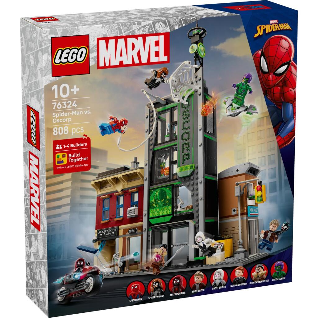 Lego Super Heroes 76324 Marvel Spider-Man vs. Oscorp