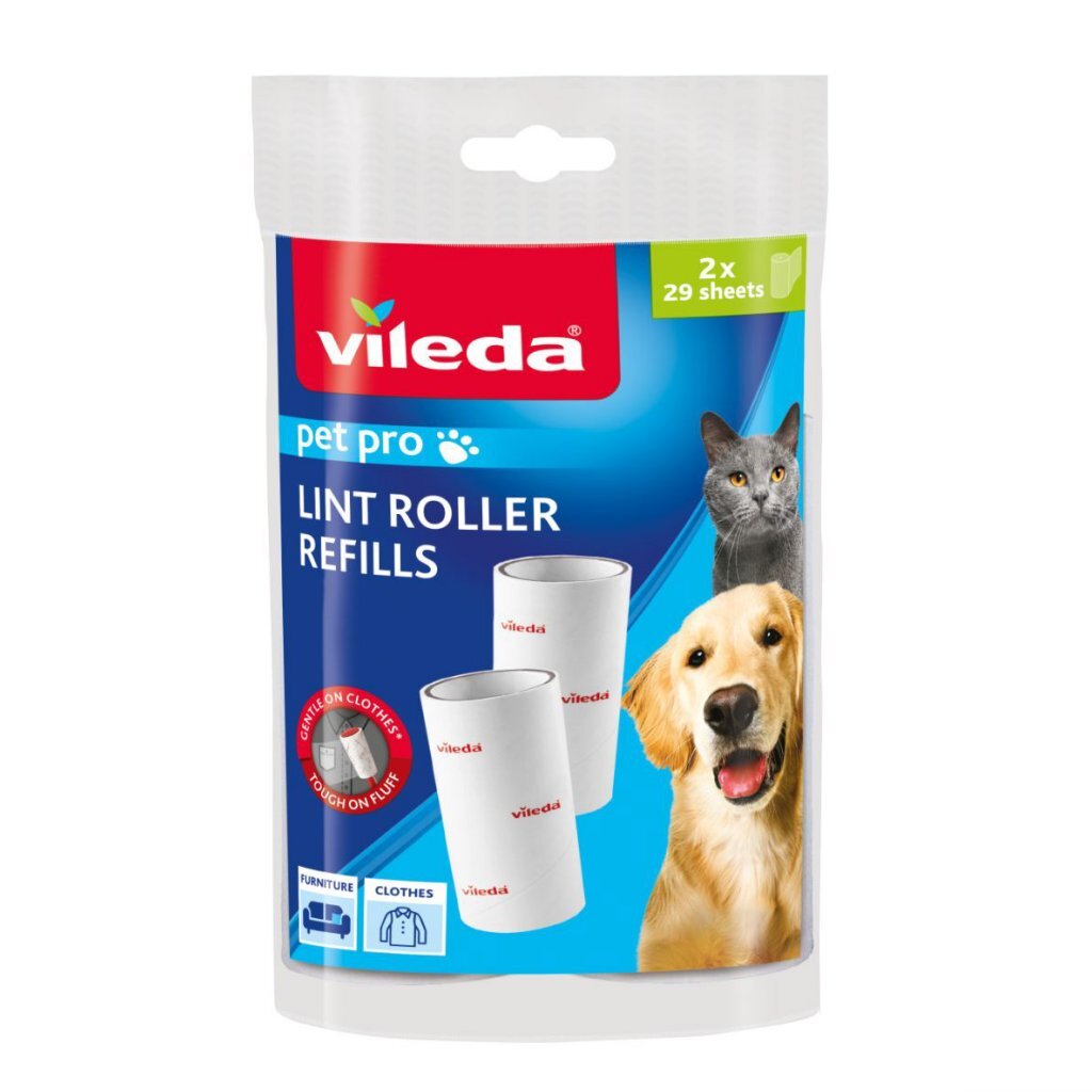 Vileda Pet Pro Náhradný štetec na lepidlo 2 role 58 listov