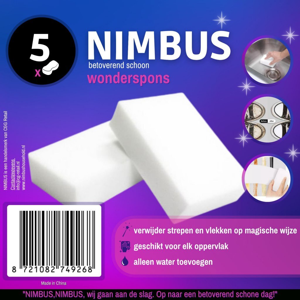 Nimbus Wonder špongia 5 kusov