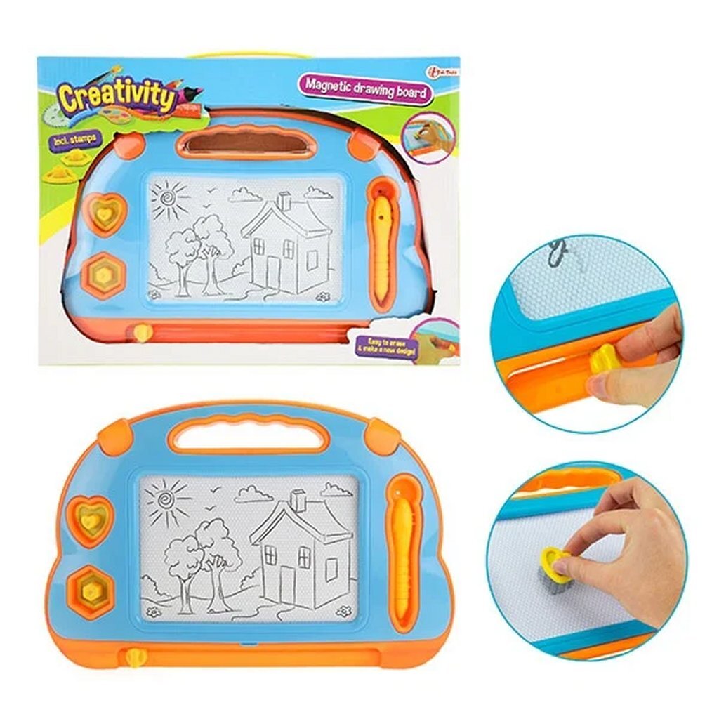 Magnetická kresliaca doska na kreativitu + tvary pera