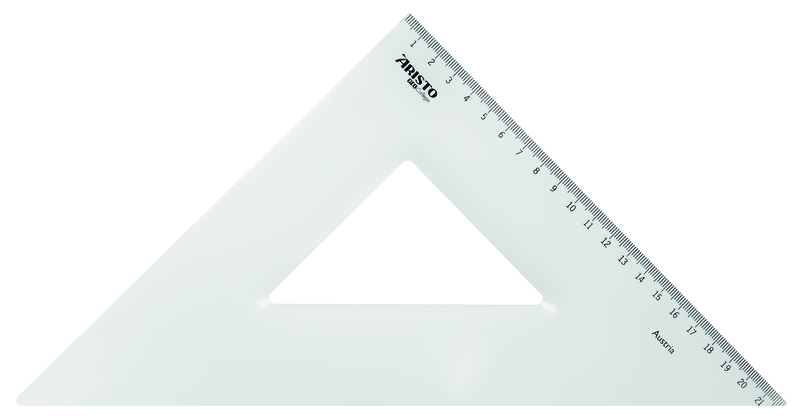 Aristo AR-23430 Trojuholník 30cm 45° GeoCollege