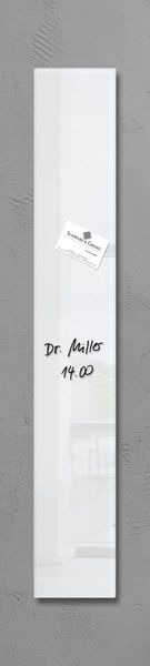 Sigel SI-GL101 Sklenená magnetická tabuľa Artverum 120x780x15mm Super biela