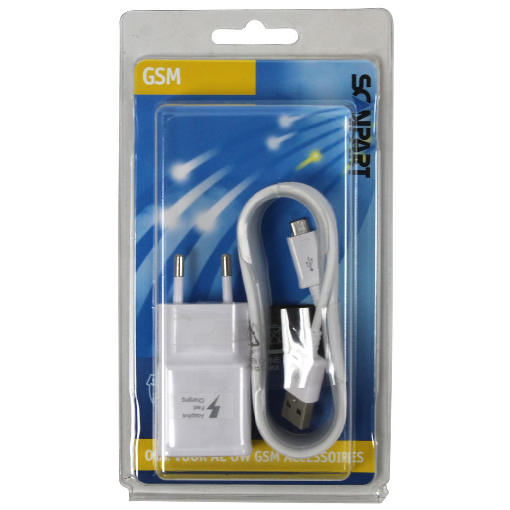 Scanpart Sam.fast zásuvka Micro 2a biela originálna