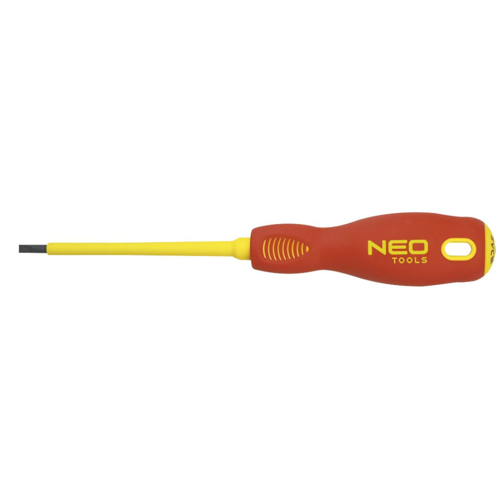 Plochý skrutkovač Neo Tools 2,5 x 75 mm 1000 V CrMo oceľ