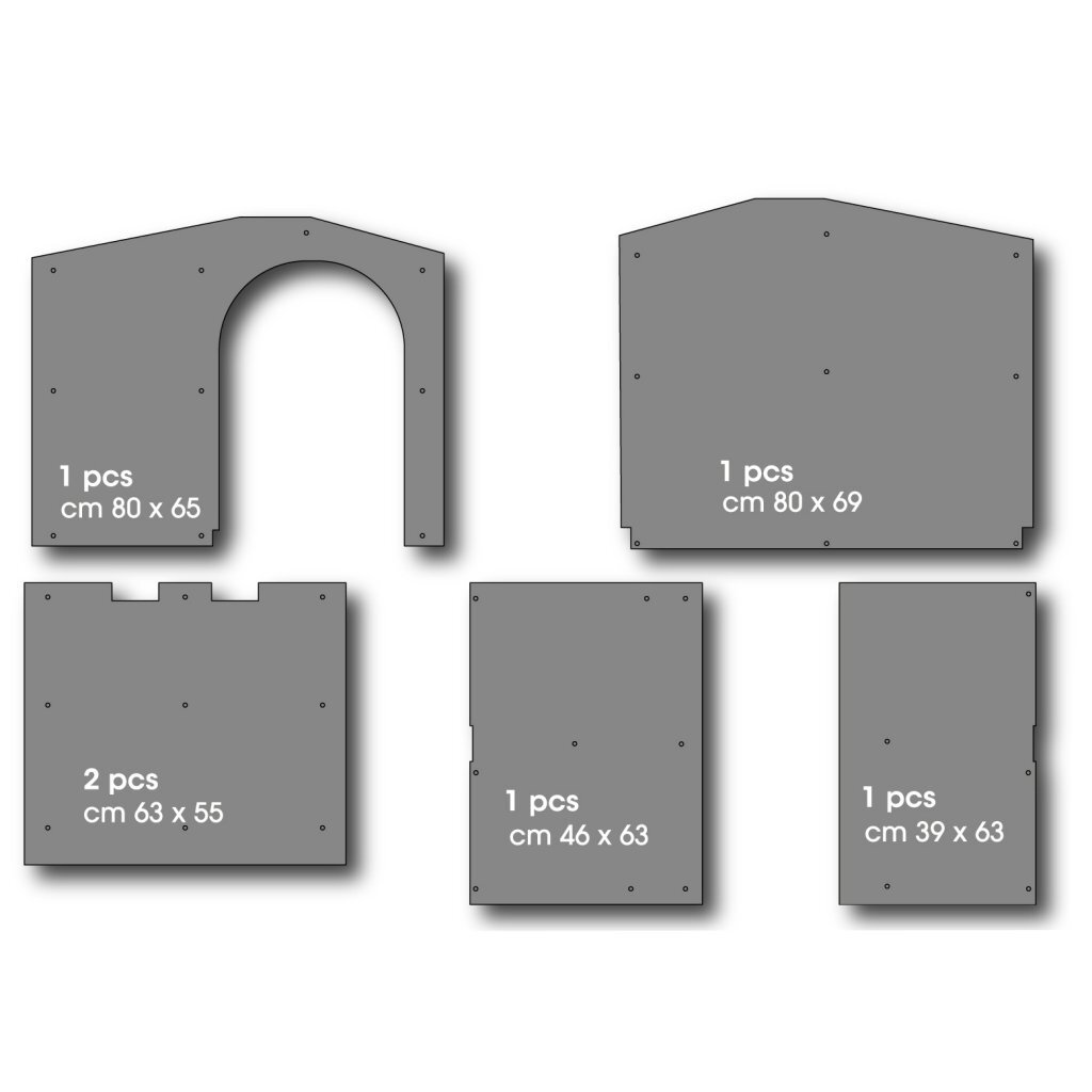 Bama Pet Kit Izolačné panely pre psov, veľká búda