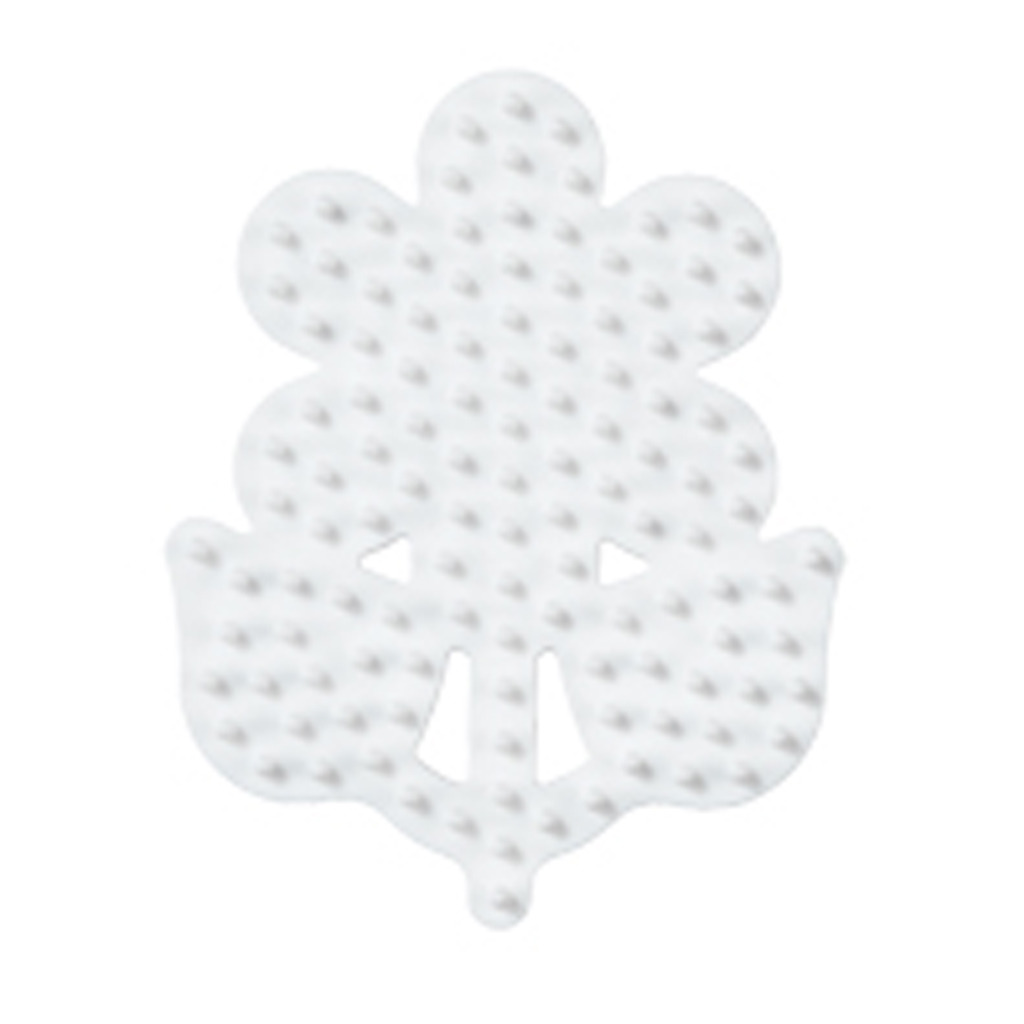 Zažehľovacie korálky Hama, základná doska, kvet