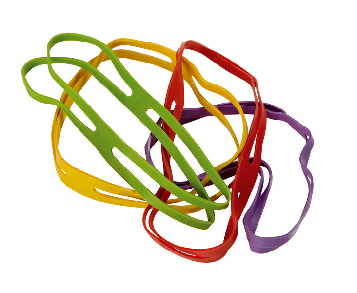 Alco AL-2769/2 Elastická guma s krížovou štruktúrou 500 g 220 x 25 mm, rôzne farby