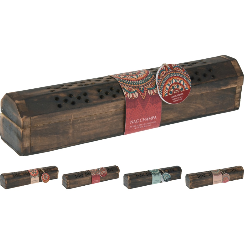 Sada vonných tyčienok 41 kusov, 4 rôzne vône