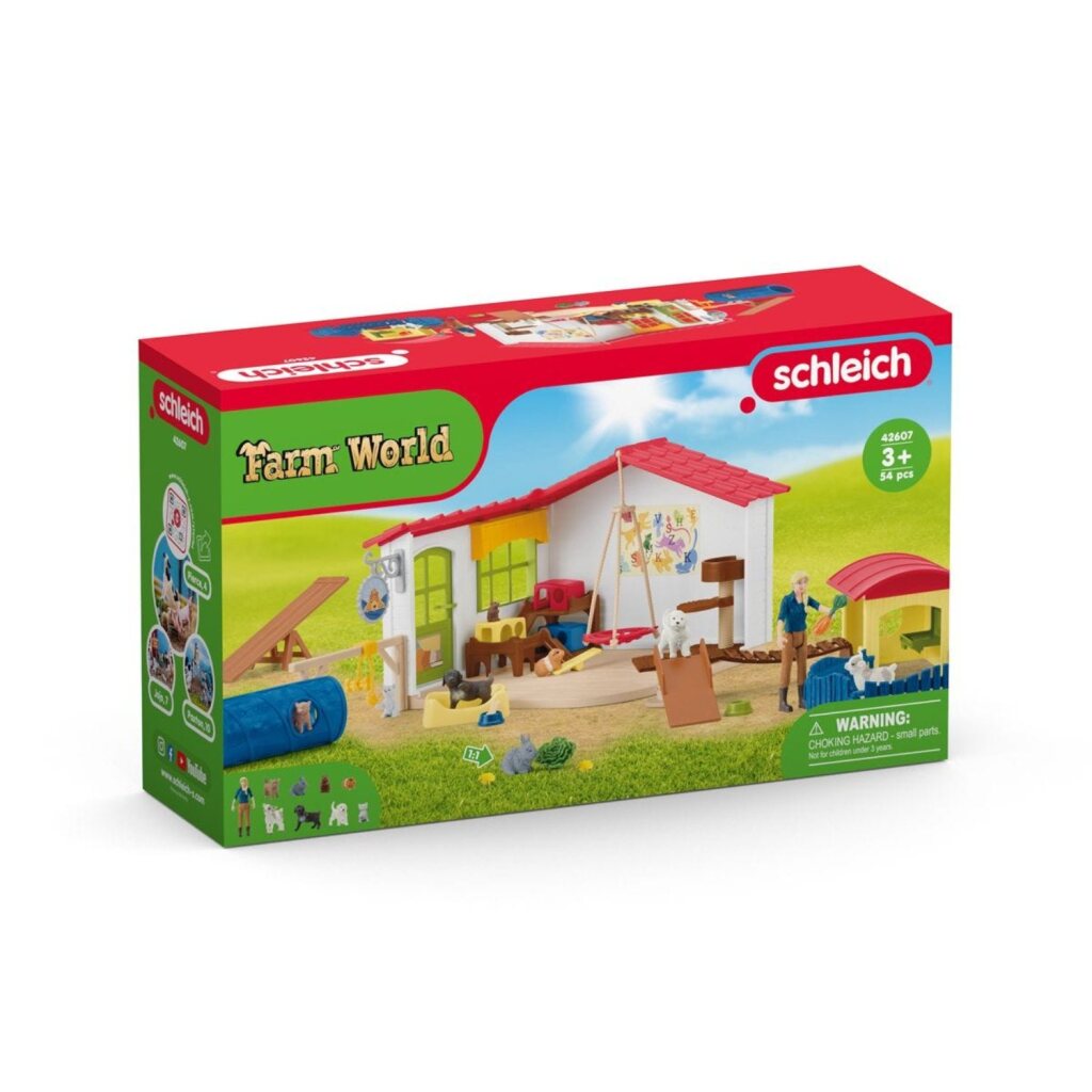 Schleich Farm World Hotel pre domáce zvieratá