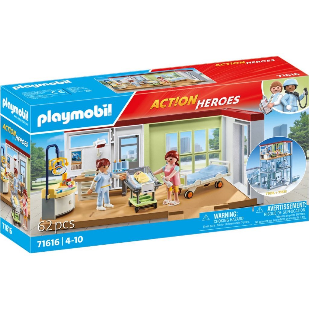 Playmobil 71616 Akční hrdinovia Pôrodnica