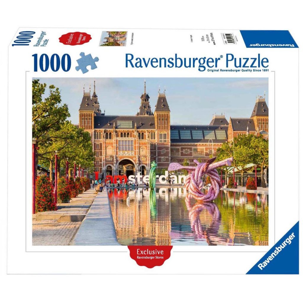 Ravensburger Puzzle Amsterdam Rijksmuseum 1000 kusov