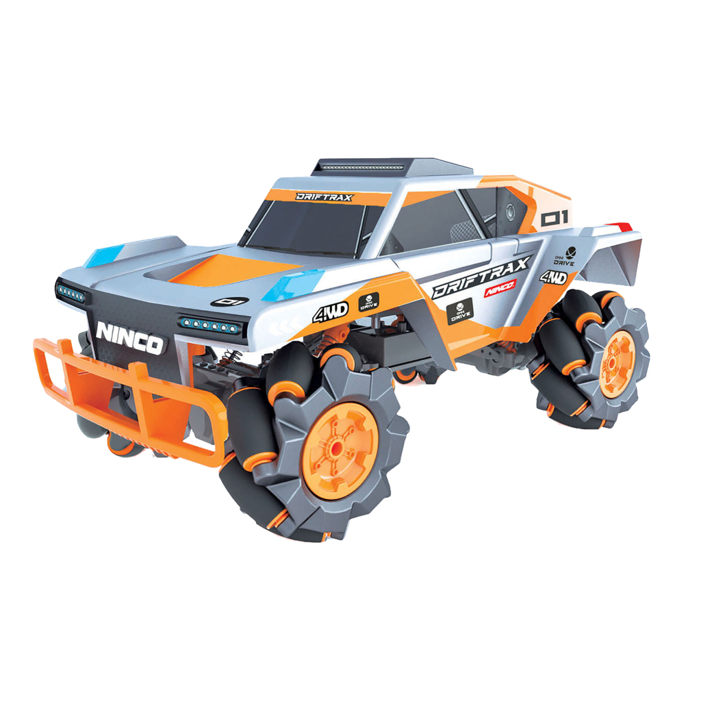 Ninco RC Drift Trax auto 34x18x15,8 cm sivo-oranžové