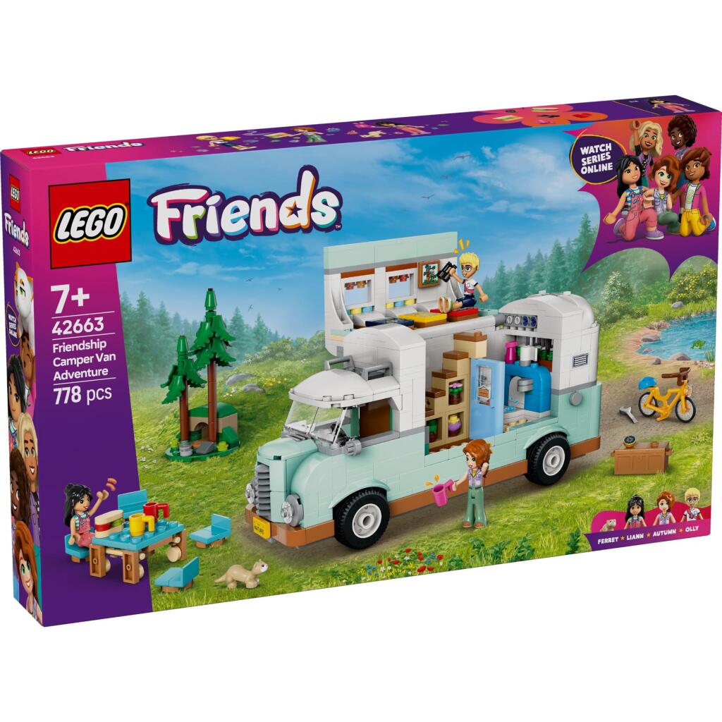 Lego Friends 42663 Dobrodružstvo v karavane s kamarátmi