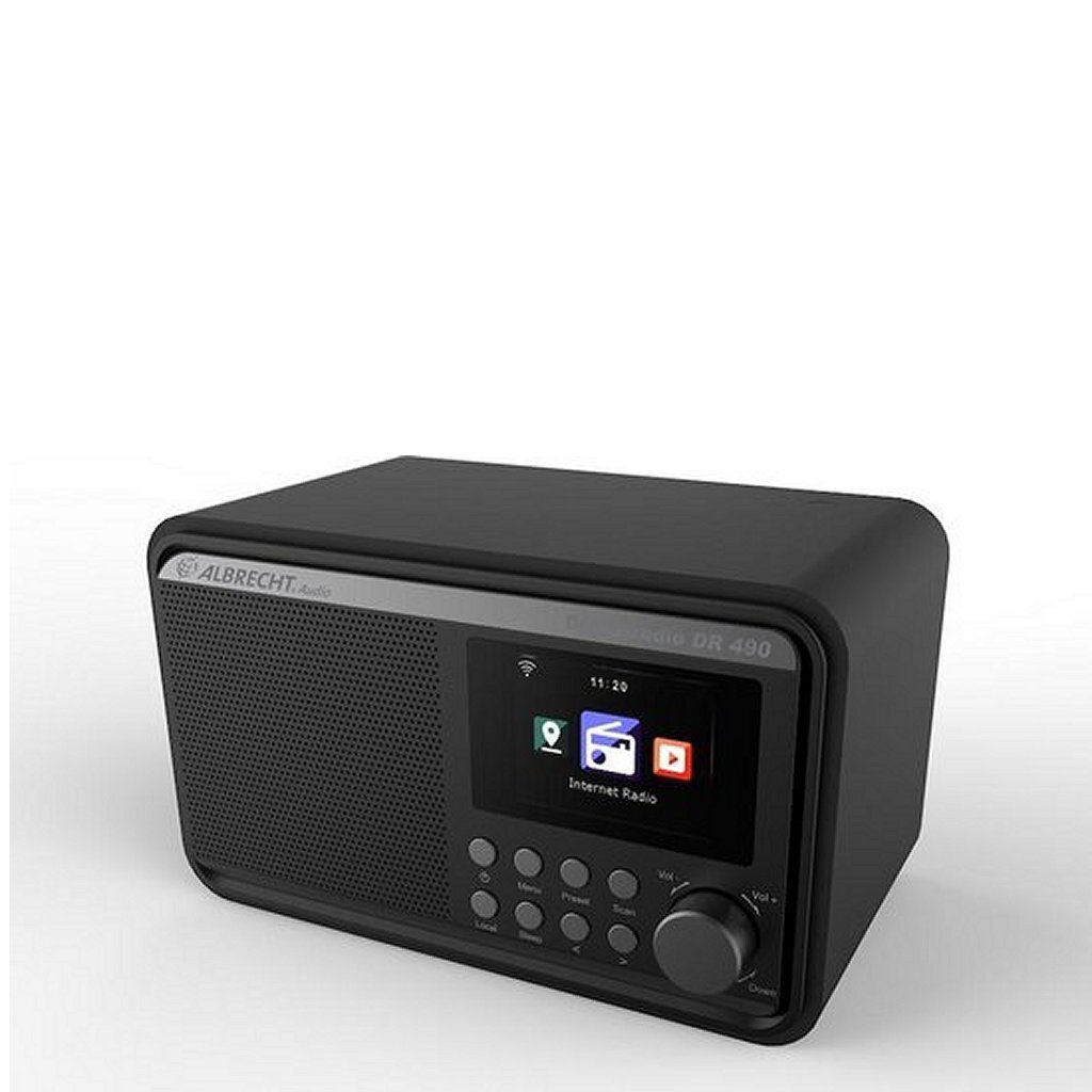 Hybridné rádio Albrecht DR 490 DAB+ čierne