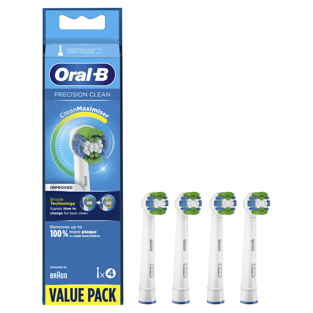 4-dielna hlavica kefky Oral-B Precision Clean