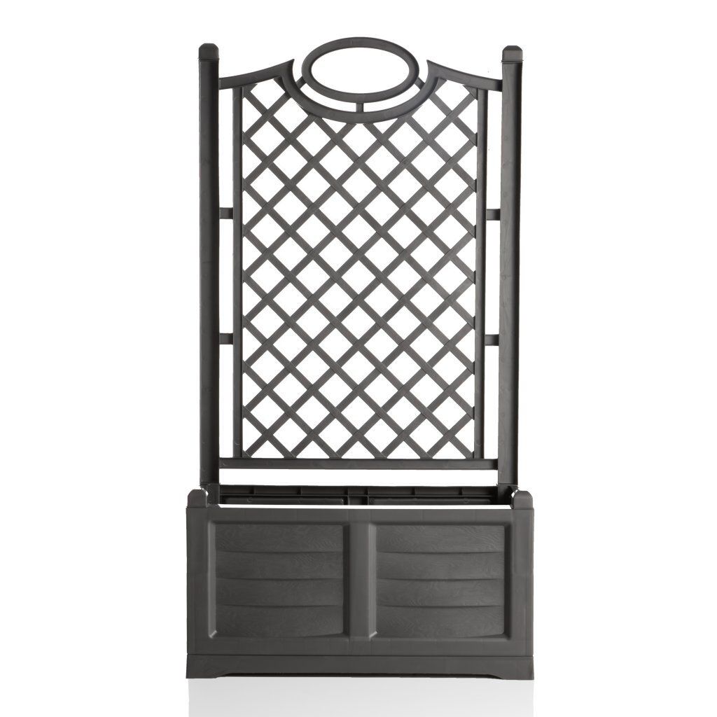 Kvetinový box Bama Fioriera Separe 80x42,5x150 cm sivý