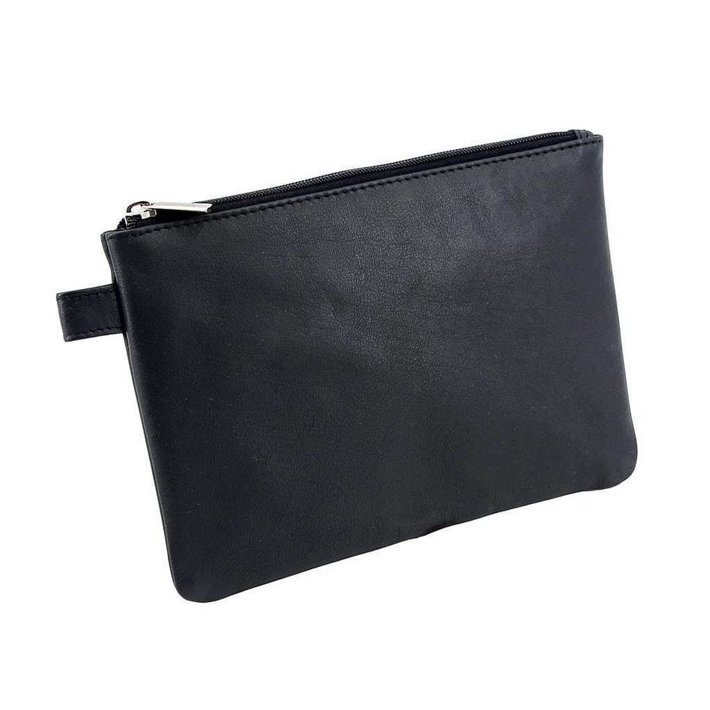 Alassio JU-42233 Úložný kufrík 23x16 cm Kožený/Čierny