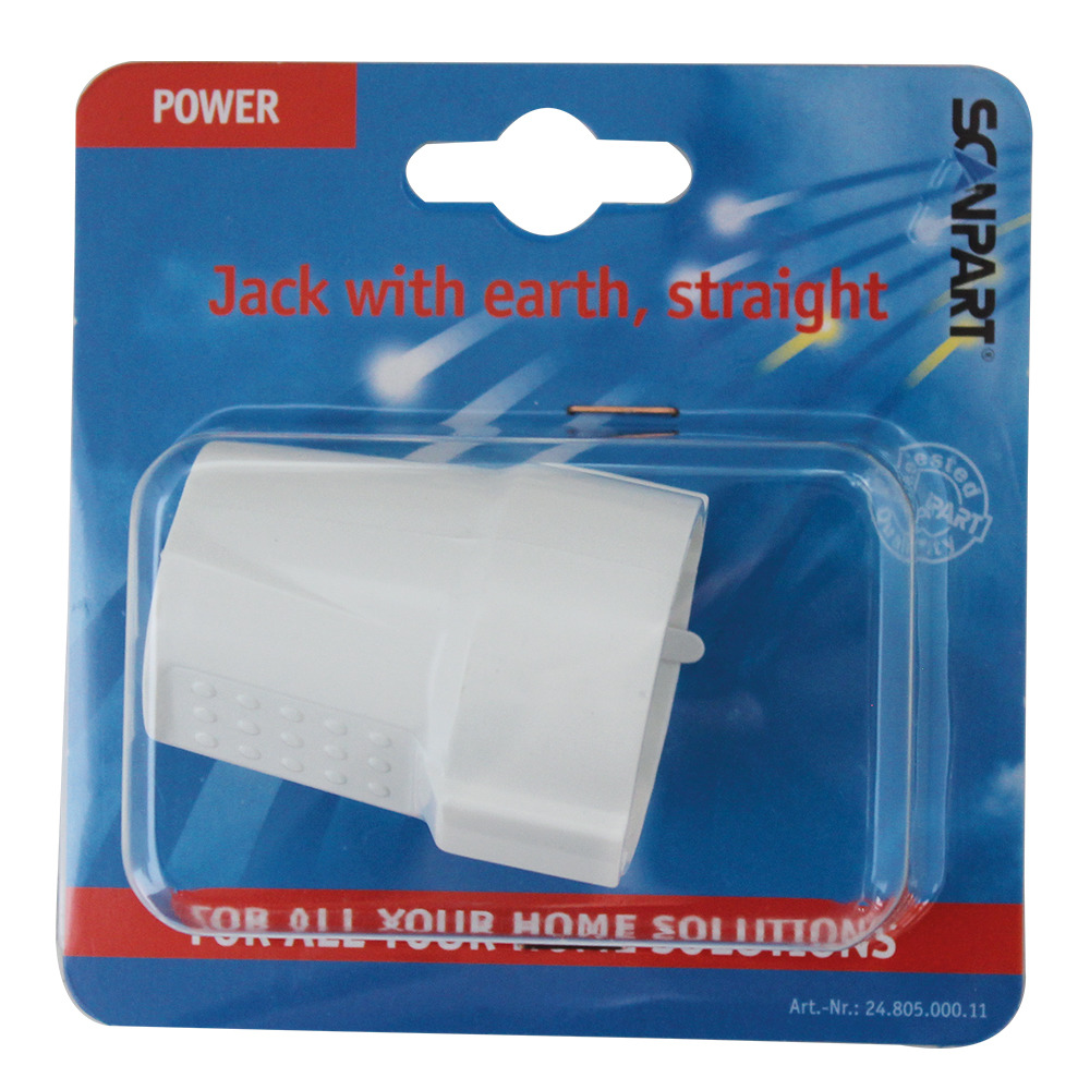 Scanpart 2480500011 E515 Zásuvka a Ra rovná biela