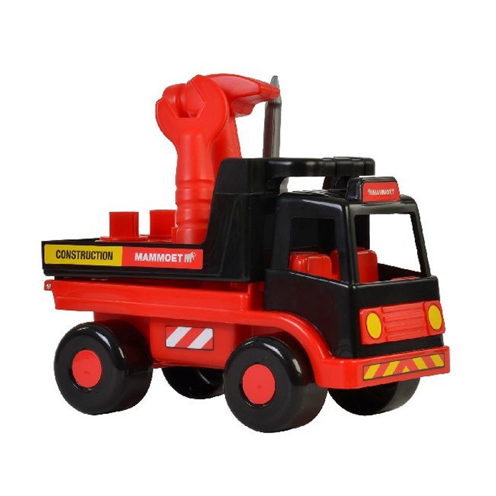 Vozík na náradie Polesie Mammoth, červený/čierny